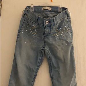 girls abercrombie jeans